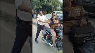 वाहन चैकिंग .....सावधान .