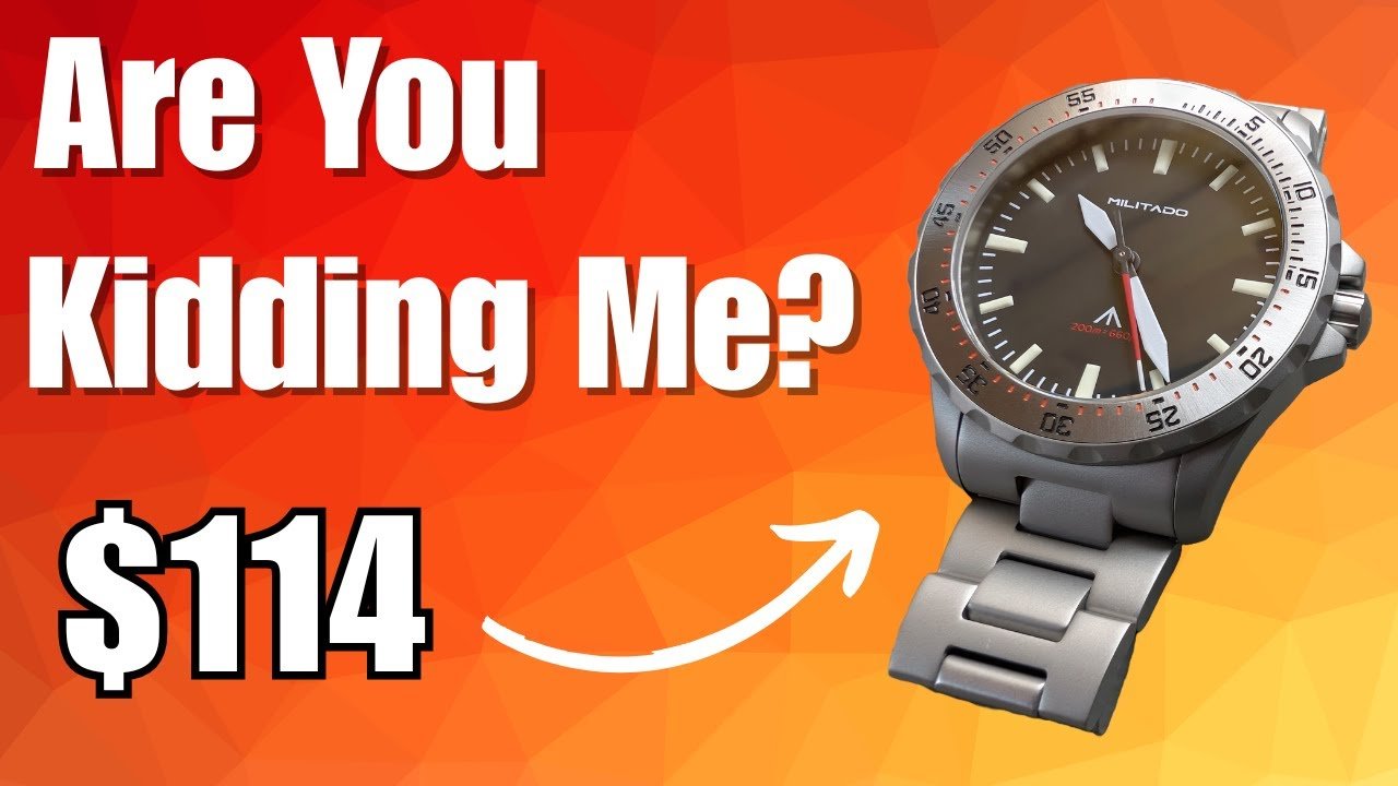 One Of the Most Comfortable Watches I've ever Worn. Militado ML16.