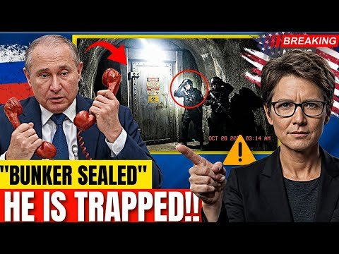 HE IS TRAPPED! Putin Locked in His Own Bunker...