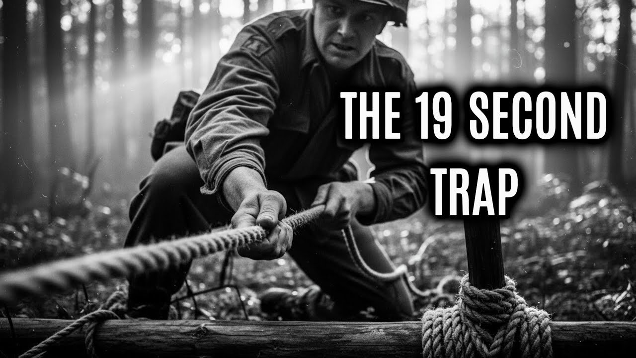 The Trap Built in 19 Seconds — And the German Mistake That Made It Deadly