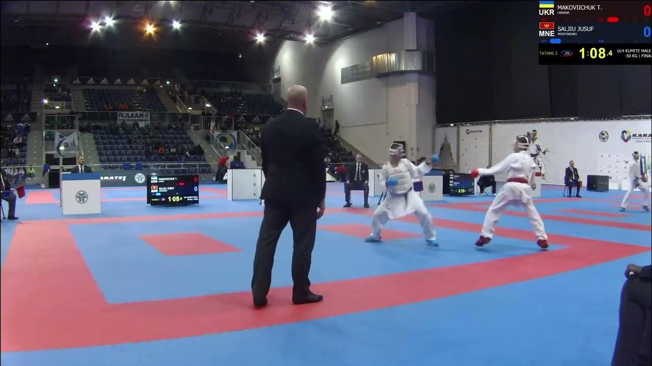 Karate1 VENICE - FINALS U14 Kumite Male -50kg