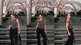 EURO SUMMER OUTFIT IDEAS! PRINCESS POLLY TRY ON HAUL! PACK FOR HOT GIRL SUMMER + DISCOUNT CODE