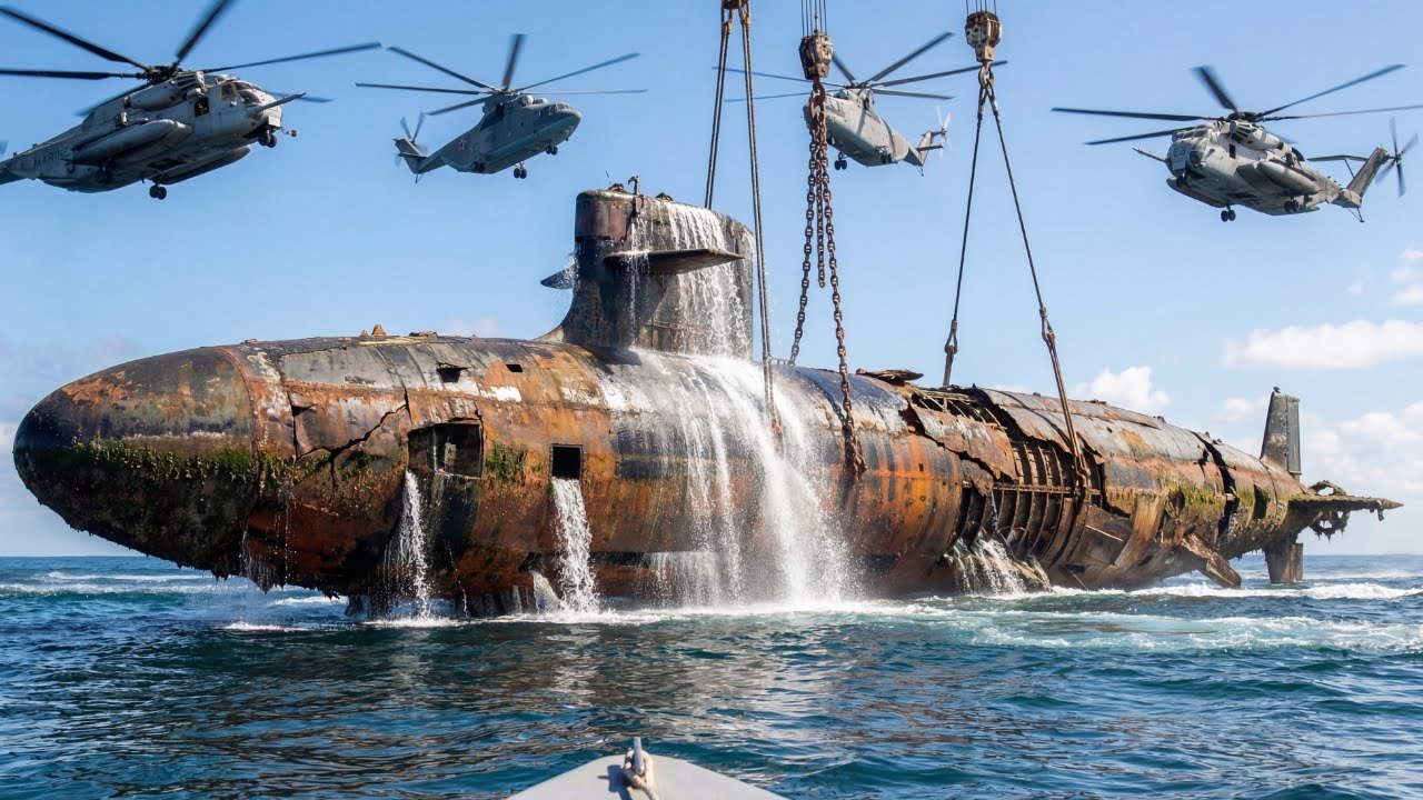 Legendary Salvage & Restoration — USS Thresher (SSN-593), the Nuclear Submarine Lost for Decades