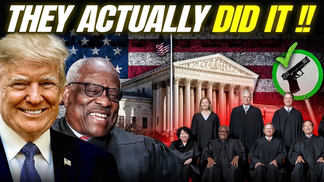 6-3 Supreme Court Decision Just OVERTURNED Gun Laws — Your Rights Have Officially Changed