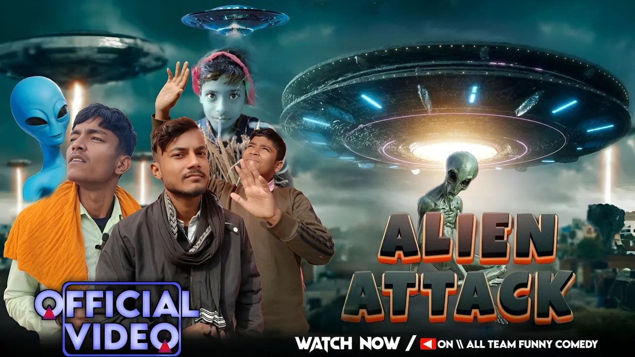 Aliens ka Attack || 👽एलियन का अटैक हुआ भारत प...