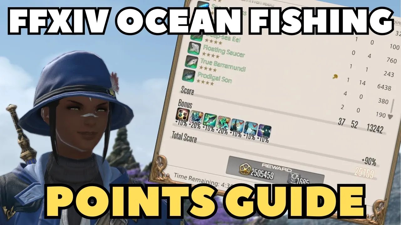 FFXIV Ocean Fishing Guide - Tips for Maximizing Points
