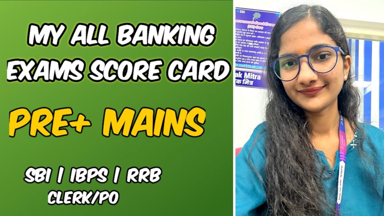 My all score cards in one video | GET Motivated | SBI JA DIVYA SONI