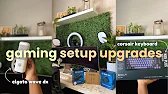 GAMING PERIPHERALS UPGRADES | tech unboxing, white aesthetic, cozy gaming setup