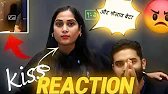 Her husband React on their viral kissing Reel...