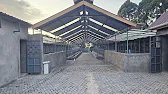 Modern cowshed in details that will hold 52 cows
