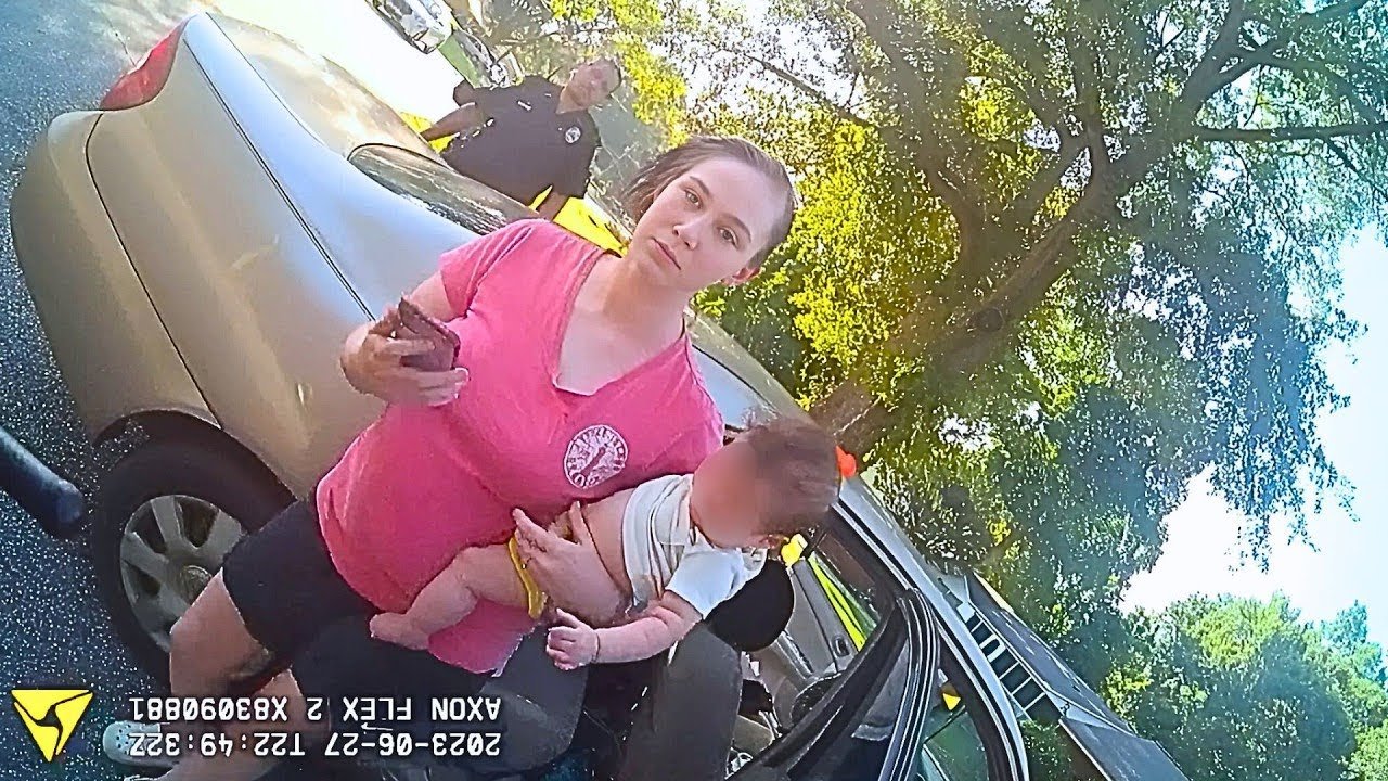 Mother Uses Newborn Baby to Cover Up Suspicious Behavior in Car