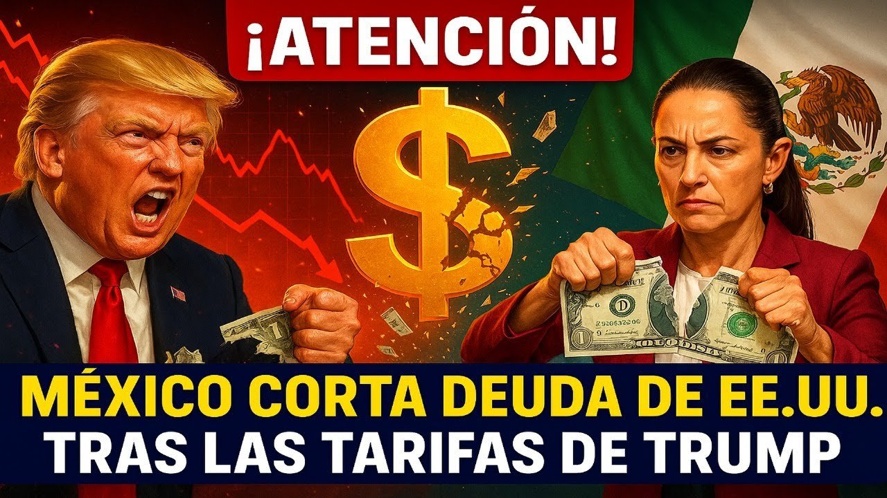¡ATENCIÓN! México corta deuda de EE.UU. tras las tarifas de Trump: golpe histórico | Richard Wolff