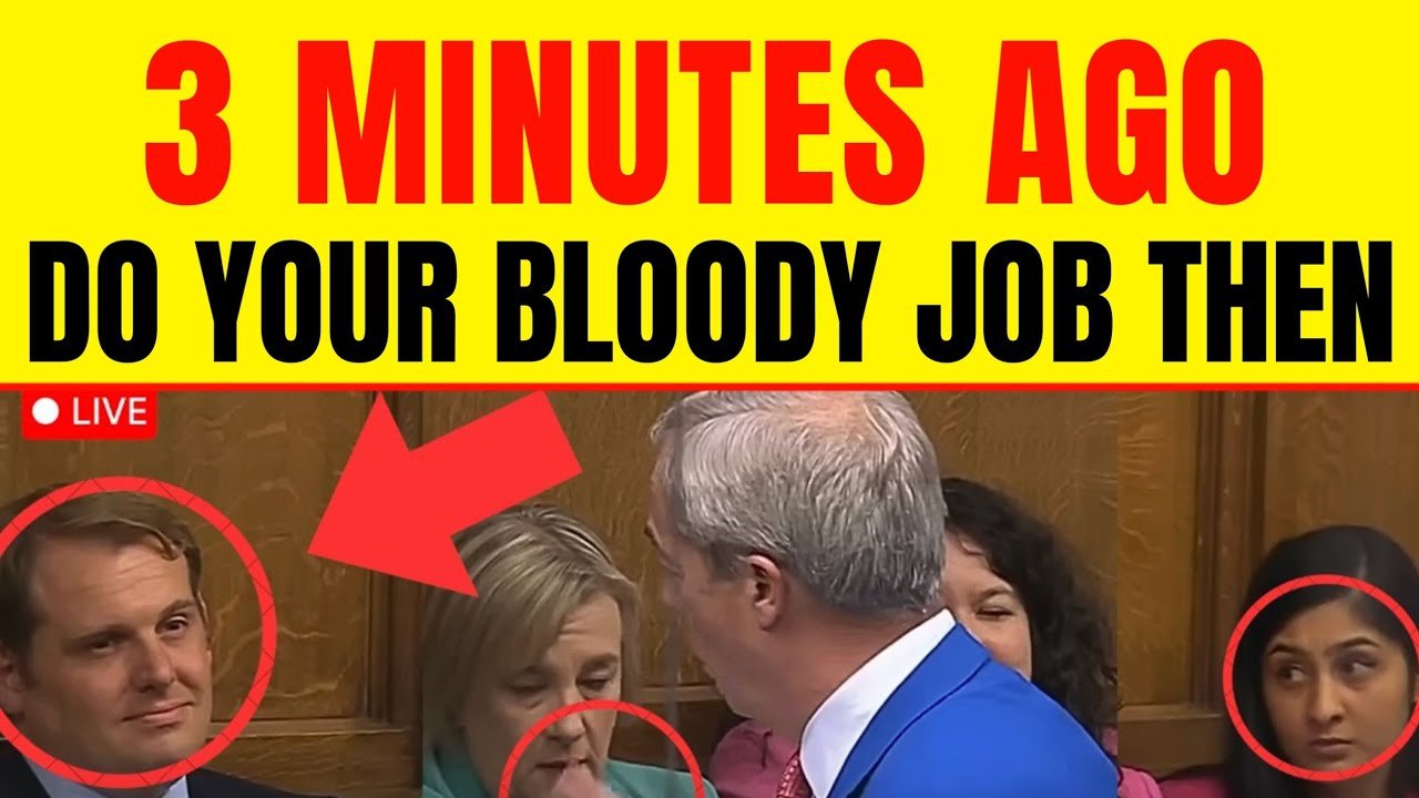 Parliament ERUPTS as Farage Drops Reform UK's First Law LIVE!