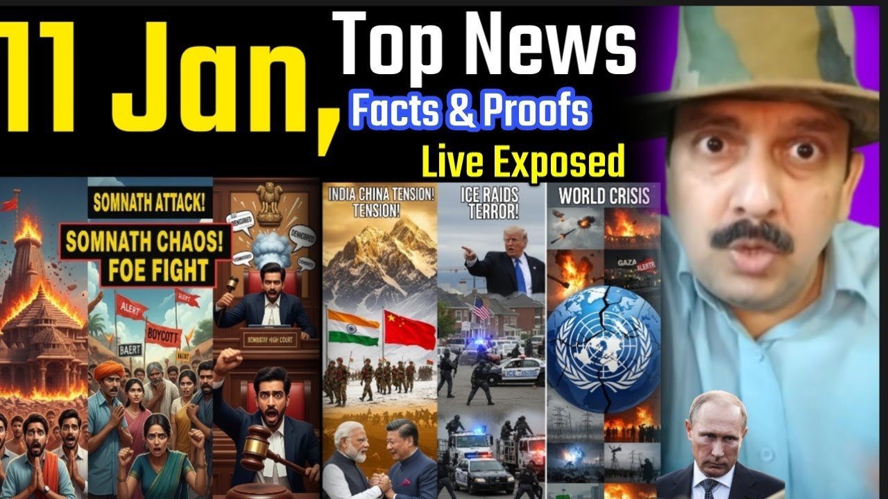 Story of Somnath । Casteism & India । FOE । India 🤝 China । ICE Crackdown in USA । World News