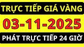 🔴 Trực tiếp giá vàng TRƯA ngày 03/11/2025 | Giá vàng SJC 9999 hôm nay