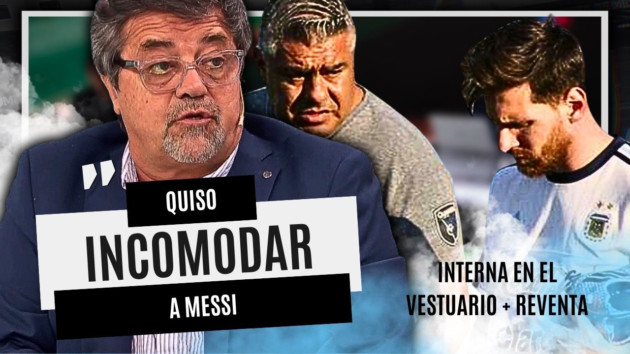 🔥 "Chiqui quiso incomodar a Messi": Caruso EXPONE a la AFA por los cantos de Maradona en el partido