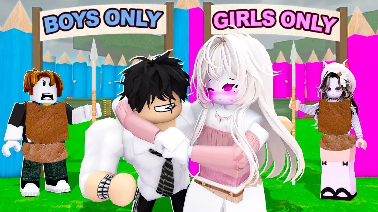 DR4GONS Đã Tham Gia Vào CĂN CỨ CỦA GÁI vs TRAI Trong 99 Nights In The Forest! | Roblox