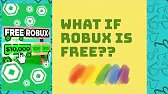 WHAT IF ROBUX IS FREE? - Discover How to Get ...