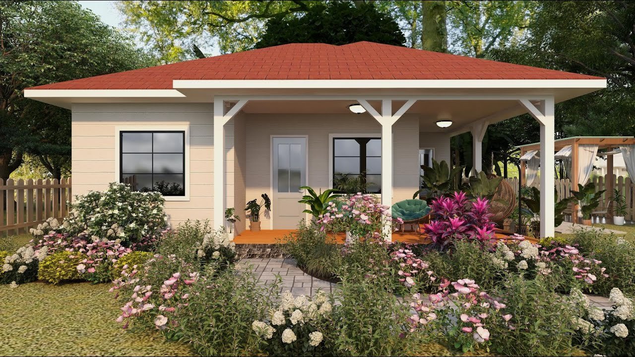 Charming 2 Bedroom House Tour | Affordable Mo...