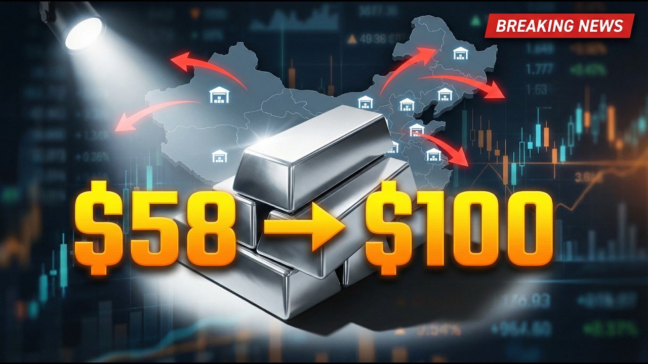 The China Silver Crisis | Stockpiles CRASHED 86% As $100 Summer Target Locks In