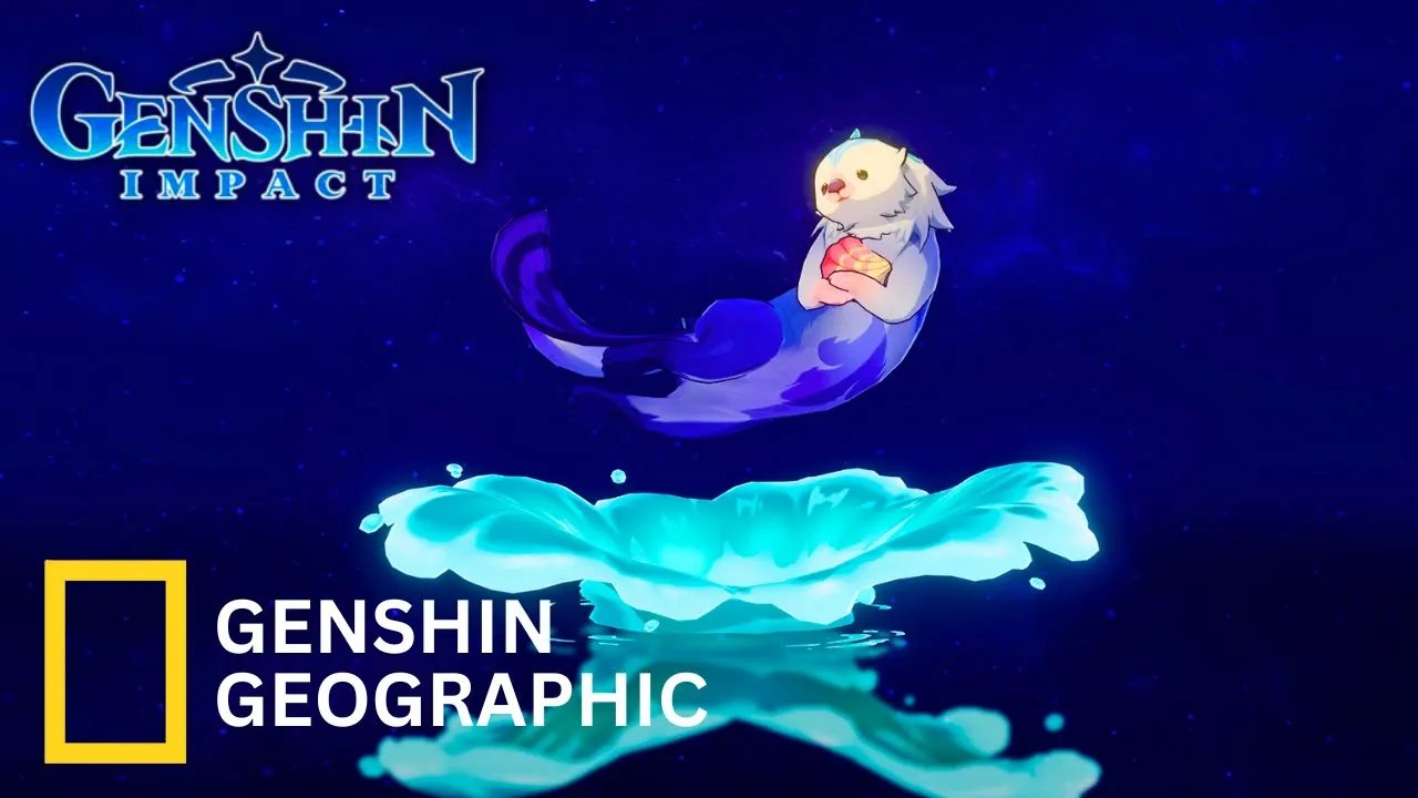 IF GENSHIN HAS A WILDLIFE DOCUMENTARY! (LEISSURELY OTTER) | Genshin Impact