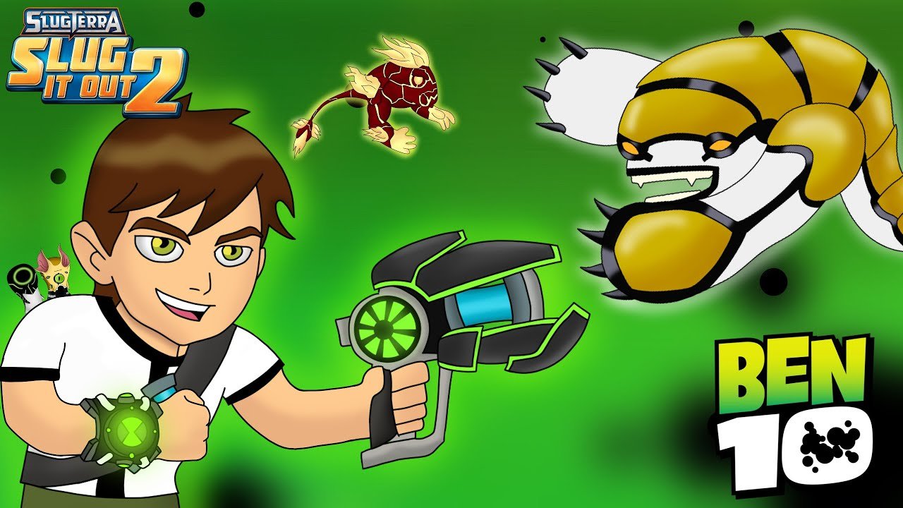 Ben 10 Collaboration in SLUG IT OUT 2 Complete! #slugterra #slug #ben10 #gaming #viral