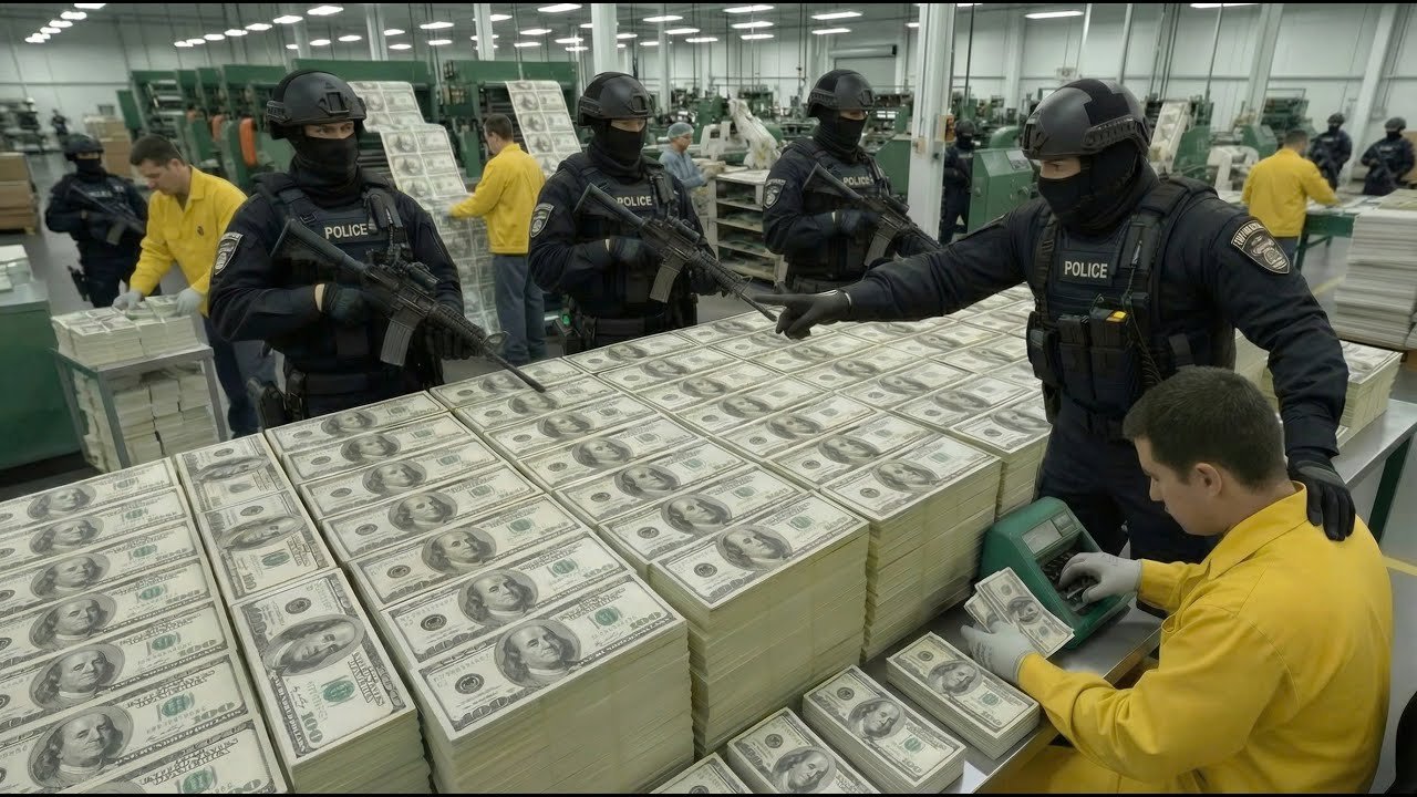 Inside the High-Security Dollar Factory: How U.S. Banknotes Are Made (Full Process)