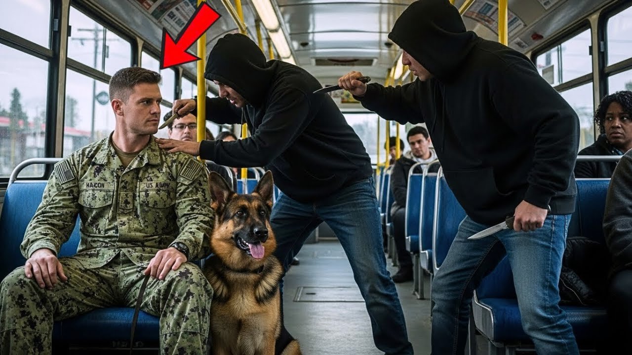 Thugs Bullied a Quiet Man and His German Shep...