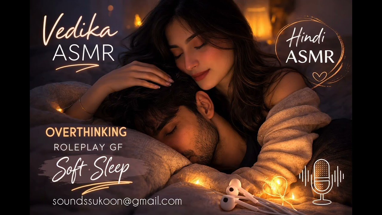 Hindi ASMR 💛Wife ASMR After a Long Day | Soft Female Cuddling Sleep Talk