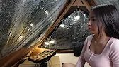 Rainy Pine Forest Solo Camping 🌧️🌲 | Cool and Refreshing Nature Escape