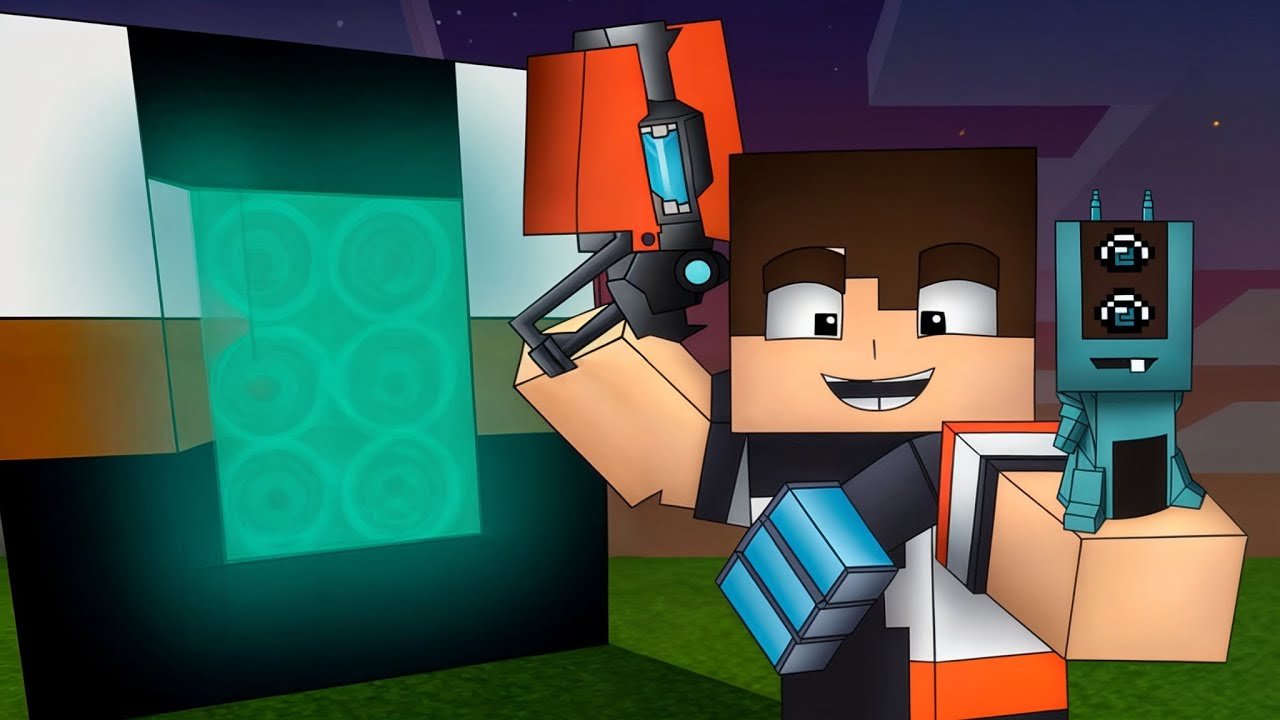 COMO HACER UN PORTAL A LA DIMENSIÓN DE BAJOTERRA #bajoterra #minecarft #dimensions