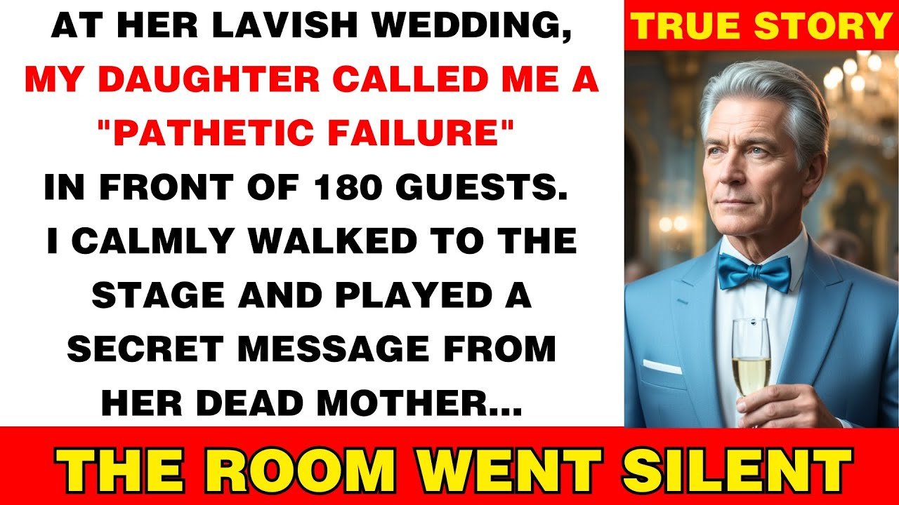 I Kept Quiet About My $33M at My Daughter's Wedding — Until She Called Me 'Broke' in Her Speech