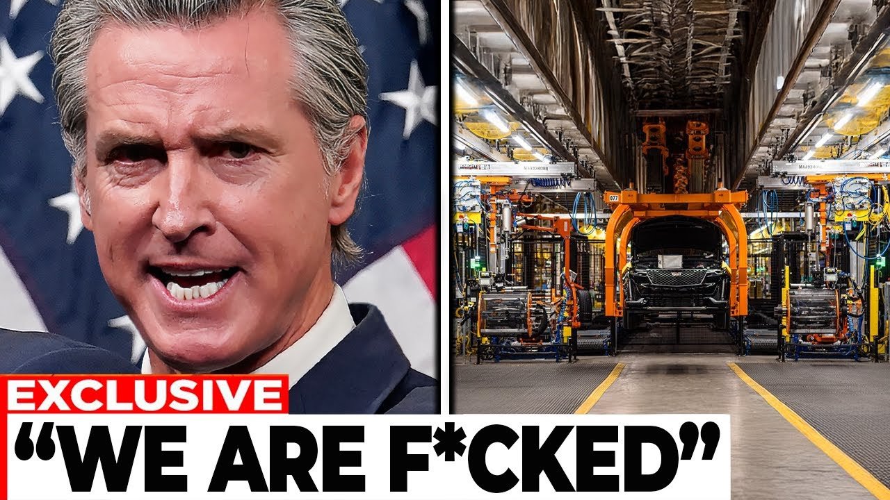 Governor Of California LOSES IT After GM LEAVES California!