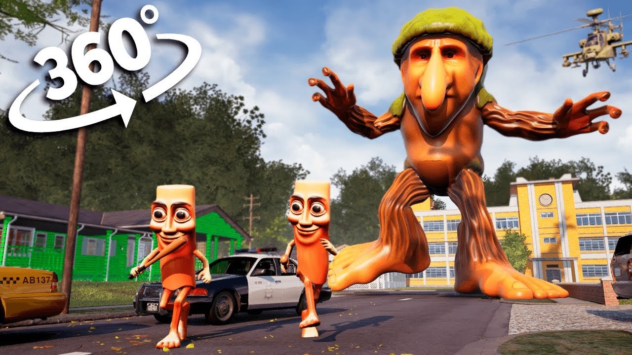 360° BRR BRR Patapim FUNK - Tung Tung Tung Sahur VR