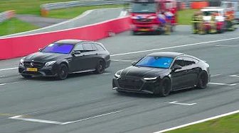 Modified Cars Drag Racing! 1000HP M5, 1300HP E63s, 1000HP Turbo S, 800HP RS3, BIG TURBO GOLF,..