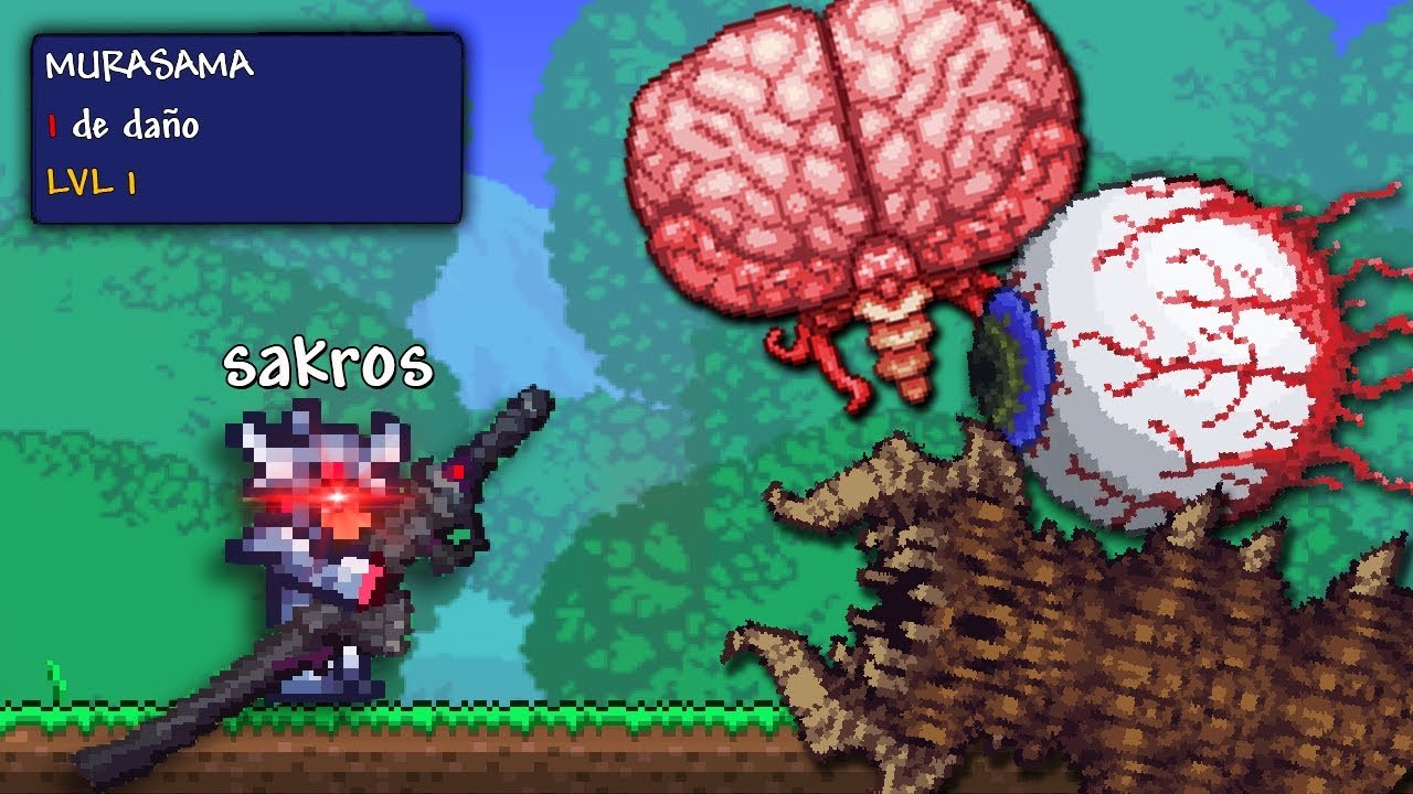 TERRARIA PERO EMPIEZO CON LA MURASAMA