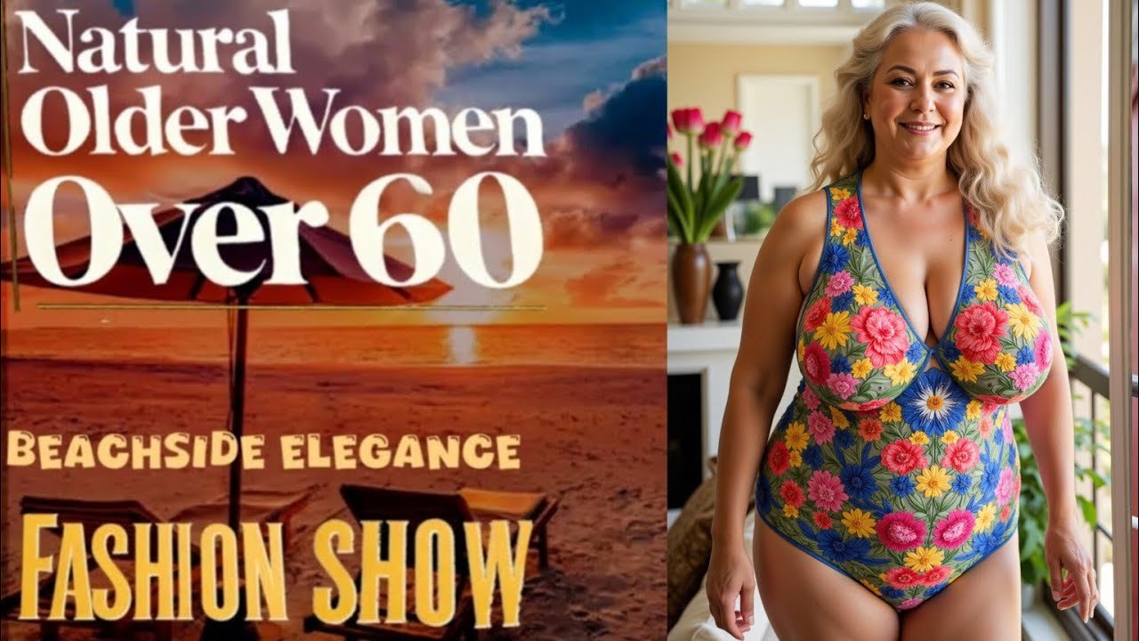 ✨ Natural Women Over 60 | Ageless Beauty & Timeless Style at Sara’s Villa Gathering 🌺🍷