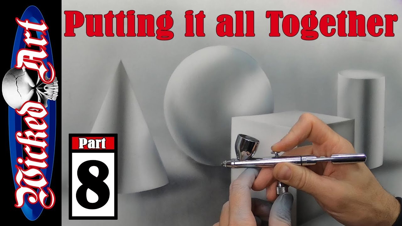 Airbrush Beginner Exercises: The Final Projec...