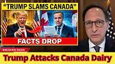 BREAKING: Trump Criticizes Canada’s Dairy Policy — Carney Responds With Data