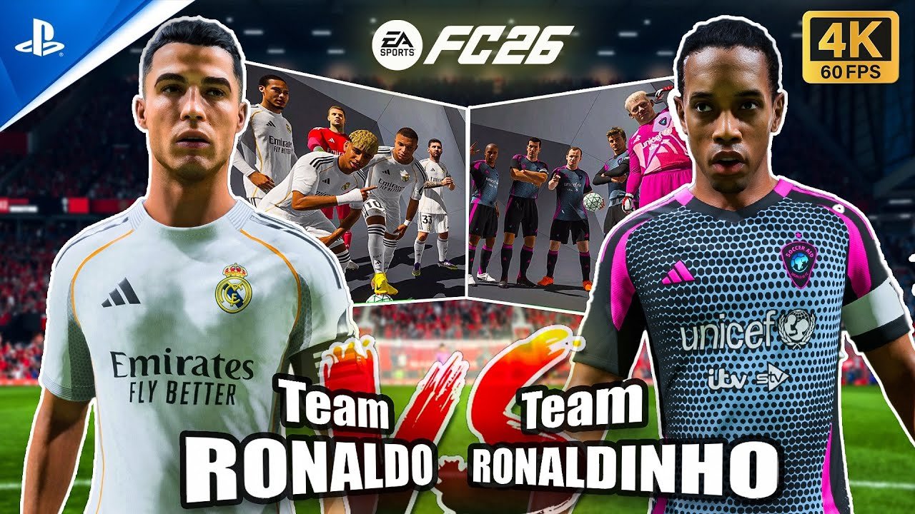 FC 26 | Ronaldo vs Ronaldinho | All-Stars Mode | PS5™ [4KHDR]