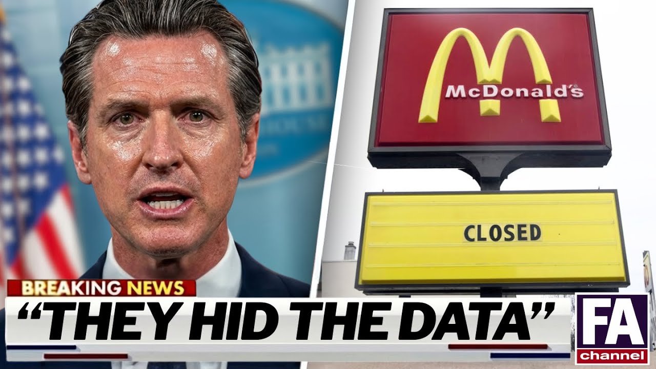 Governor Of California PANICS As $20 Minimum Wage DESTROYS 18,000 Fast Food Jobs!