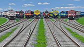 Indian Railways Crossing New Dangerous Speed Bumpy Crossing | BeamNG.Drive | Train Simulator