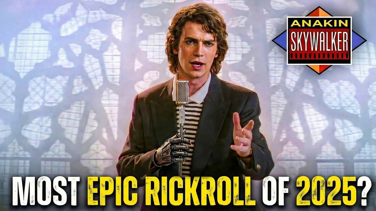Anakin Rickrolls the Galaxy – Epic Dubstep Parody