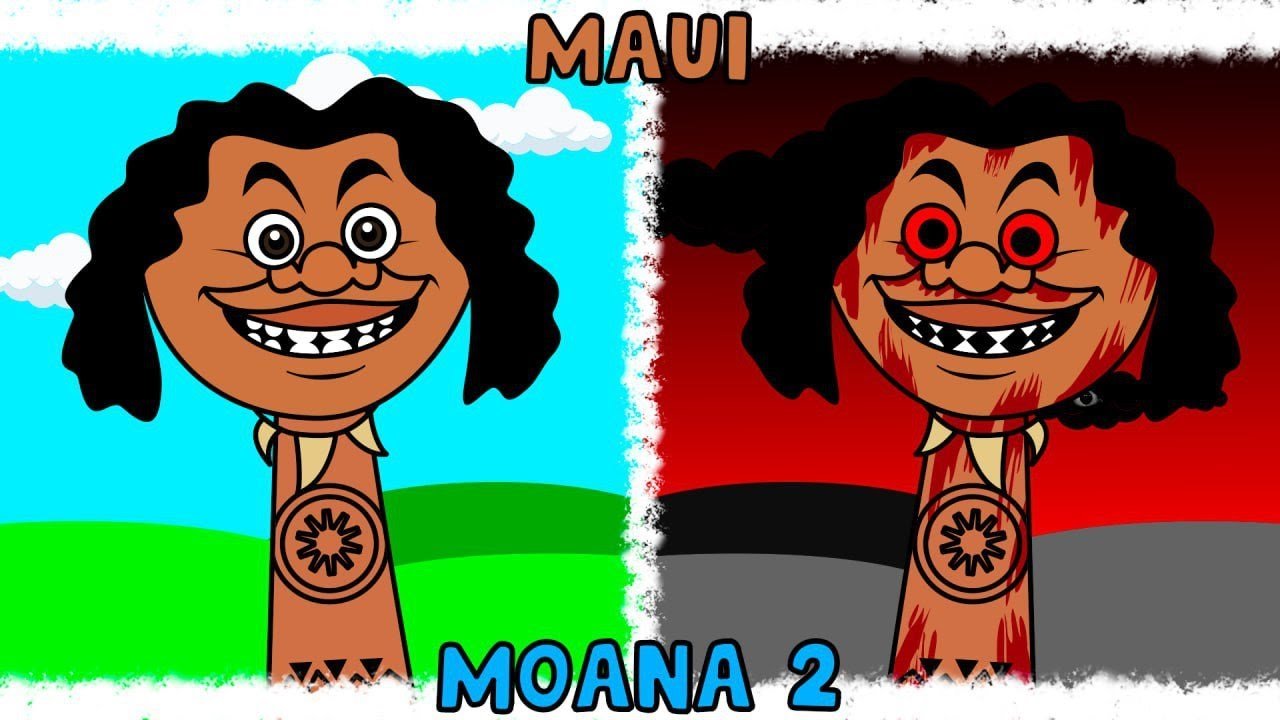 My Sprunki OC: Maui (from Moana 2)