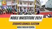 Student Council Election at Noble English School | Haskote. #school #hoskote