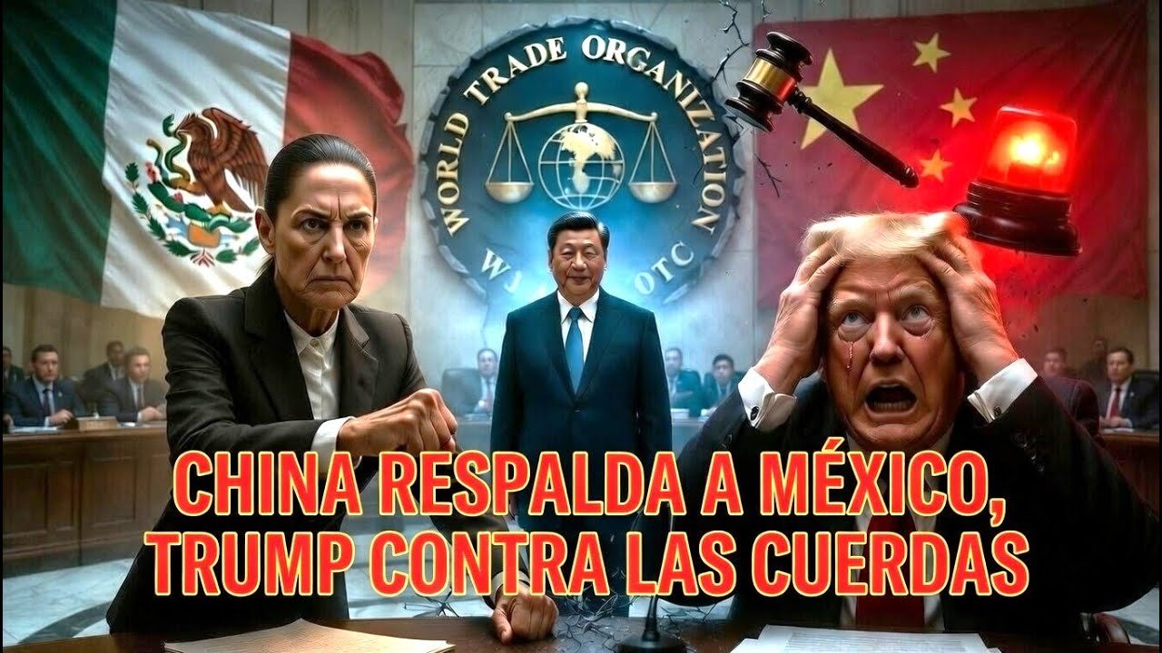 ¡HISTÓRICO! Beijing apoya a México contra EE.UU. ante la OMC por Aranceles Irrazonables de Trump.