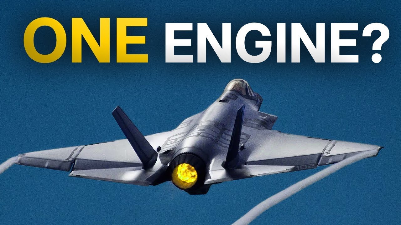 Why the World’s Most Advanced Fighter Jet Uses One Engine?