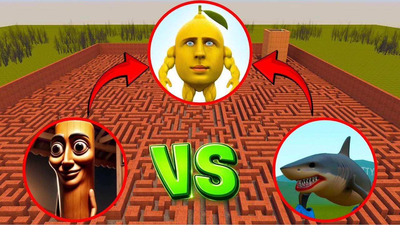 TUNG TUNG SAHUR vs SCP-096 vs SONIC TAPES | Garry’s Mod Epic Battle