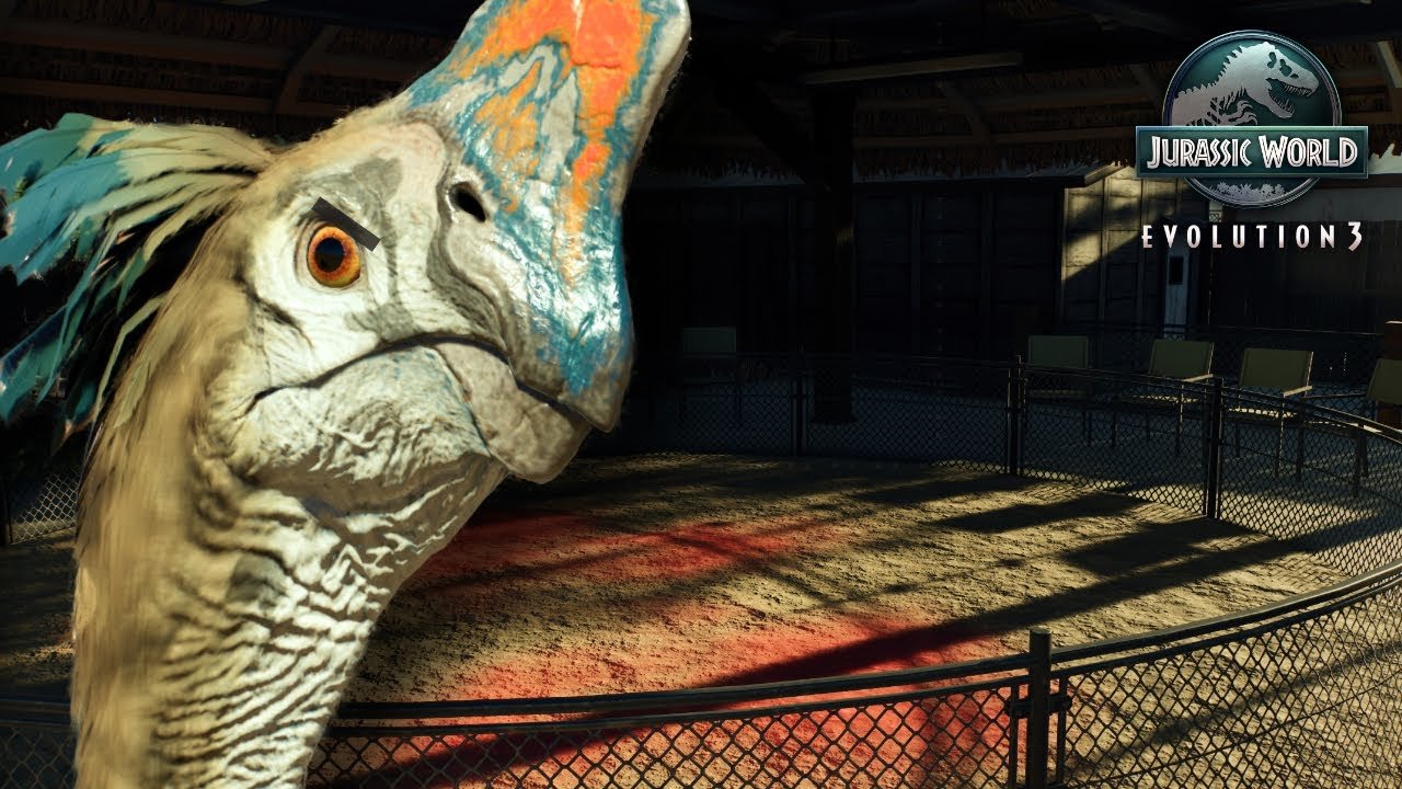 Building a SECRET Oviraptor Fight Club in JWE...