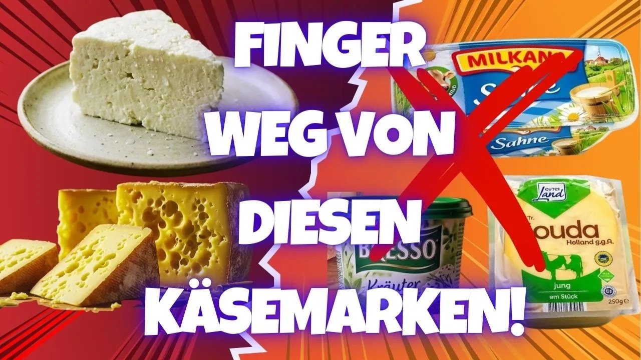 12 Käse-Marken, die Sie unbedingt MEIDEN sollten! (Test 2026)